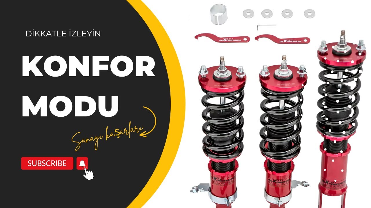 Honda Civic Eg Arka Amortis&ouml;r Değişmi | Honda Civic Eg Rear Shock Absorber Replacement