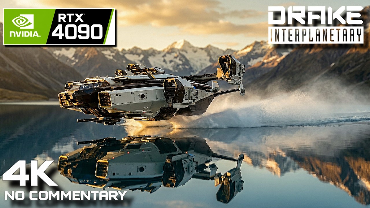 WARNING: These Graphics Will Blow Your Mind! (Star Citizen 4K No Commentary)