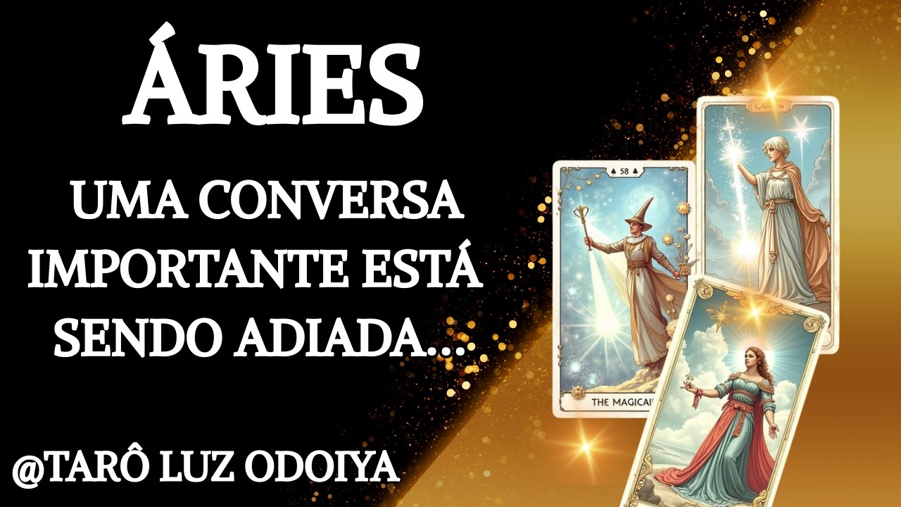 ÁRIES♈ ALGUÉM ESTÁ FUGINDO DE UMA CONVERSA COM VOCÊ… E ISSO TEM UM MOTIVO...