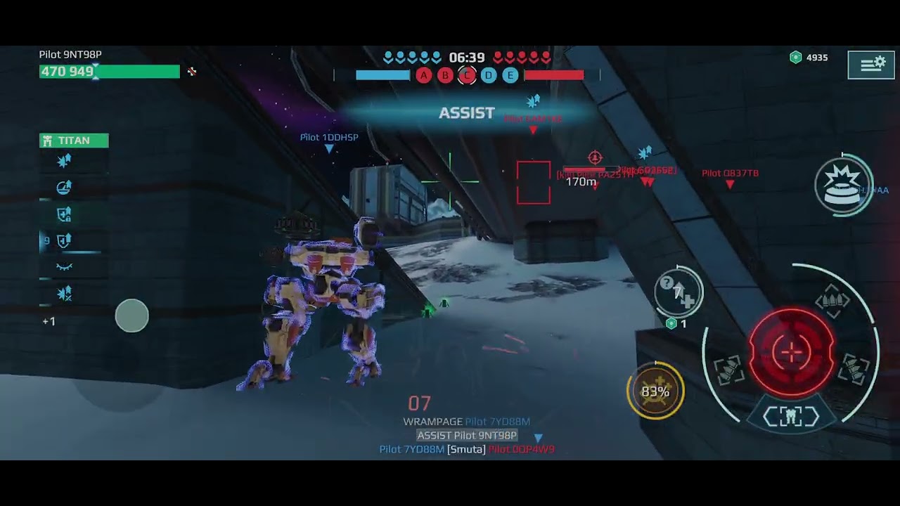 Kaji with new weapon and drone is insane. War robots.
