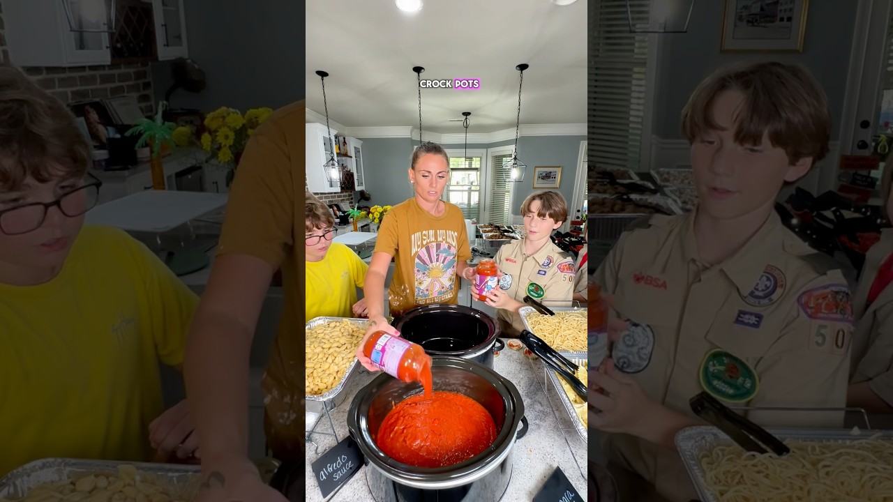 Inexpensive way to feed a LOT of people 🍝