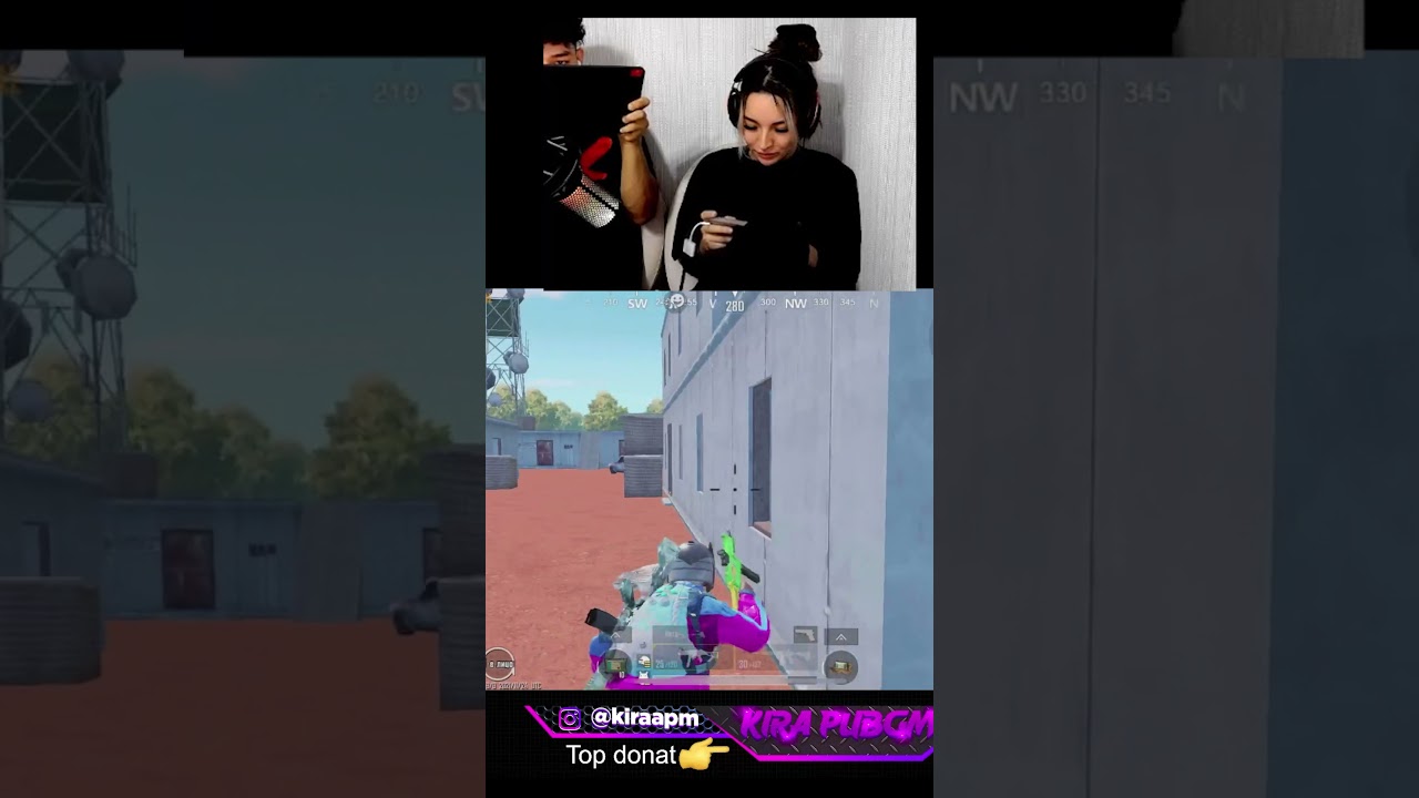 COUPLE PLAYING PUBG❤️🥲 #PUBGMOBILE #SHORTS #BEKCOREPUBG