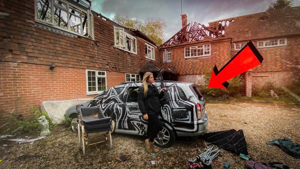 EVERYTHING LEFT BEHIND! ABANDONED BROADWATER MANSION & ESTATE LEFT TO ROT| COPSALE FIRE 2015.