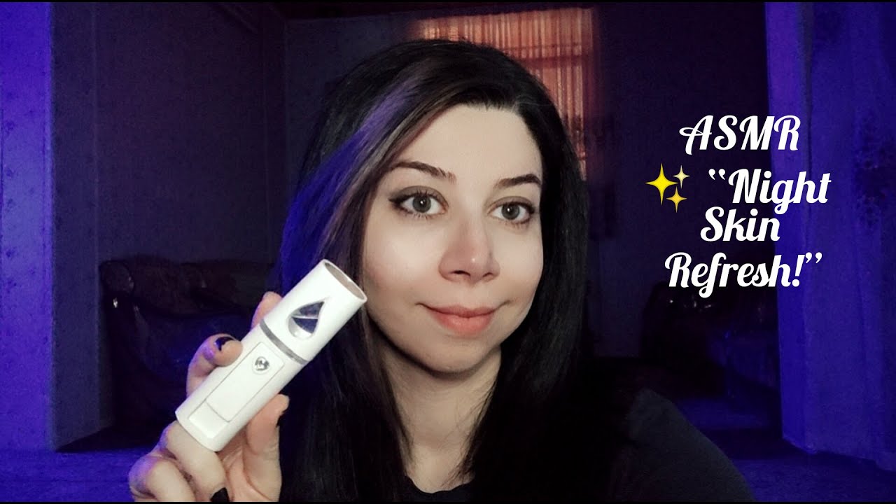 ✨ Relaxing ASMR Makeup Removal & Skincare Routine 💧  پاک کردن آرایش و رسیدگی به پوست