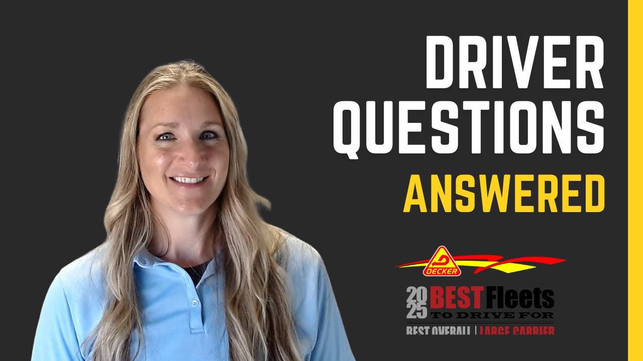 LIVE Trucking Q&A: Miles, Pay, Home Time & More | Drive With Decker (September 2, 2025)