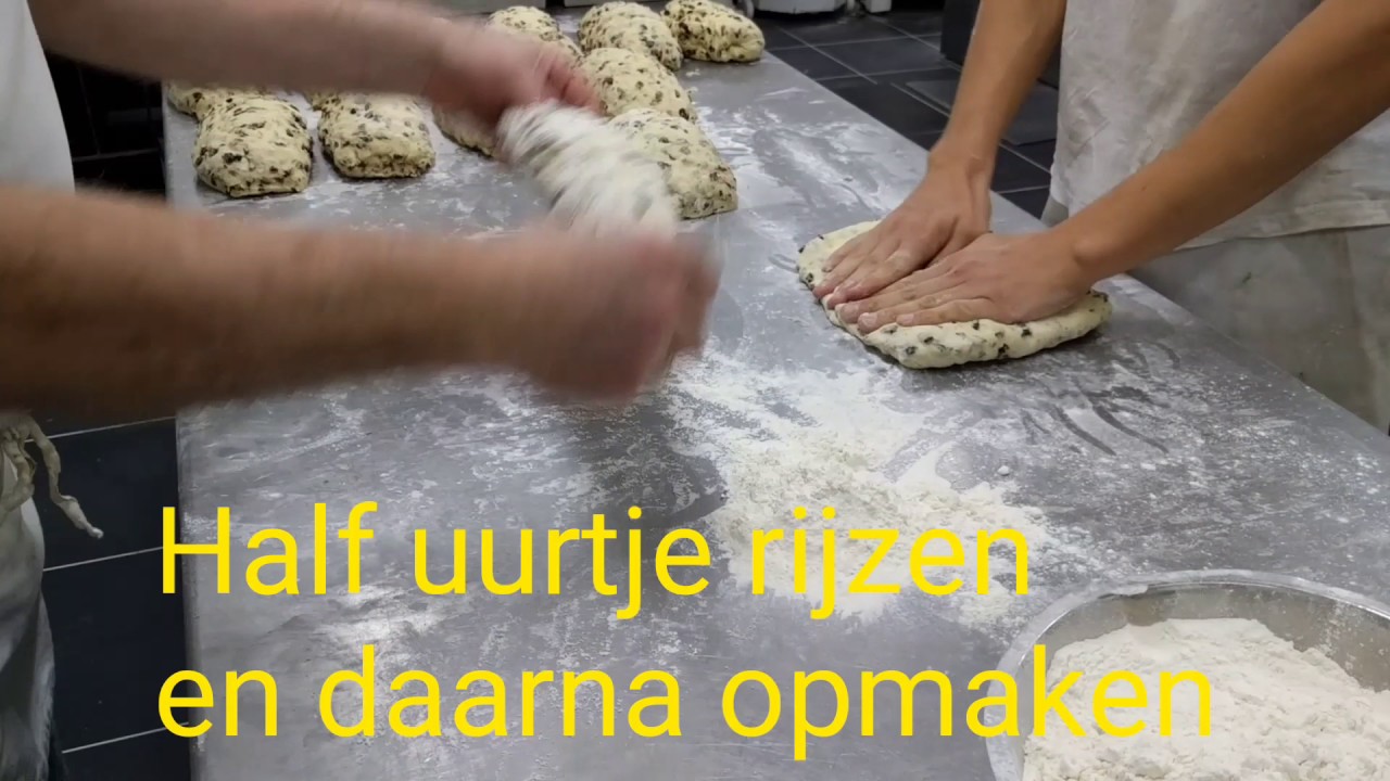 Zo maken wij krenten en suikerbrood!!!!