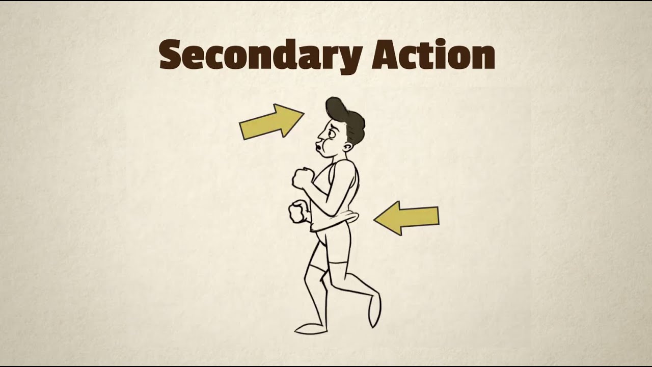 08 Secondary Action (12 PRINCIPLES OF ANIMATION)
