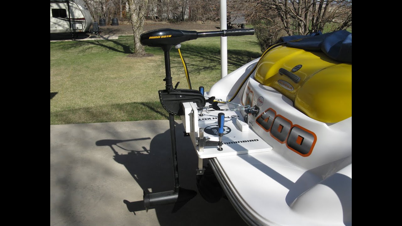 Sea Doo Sportster with Trolling Motor