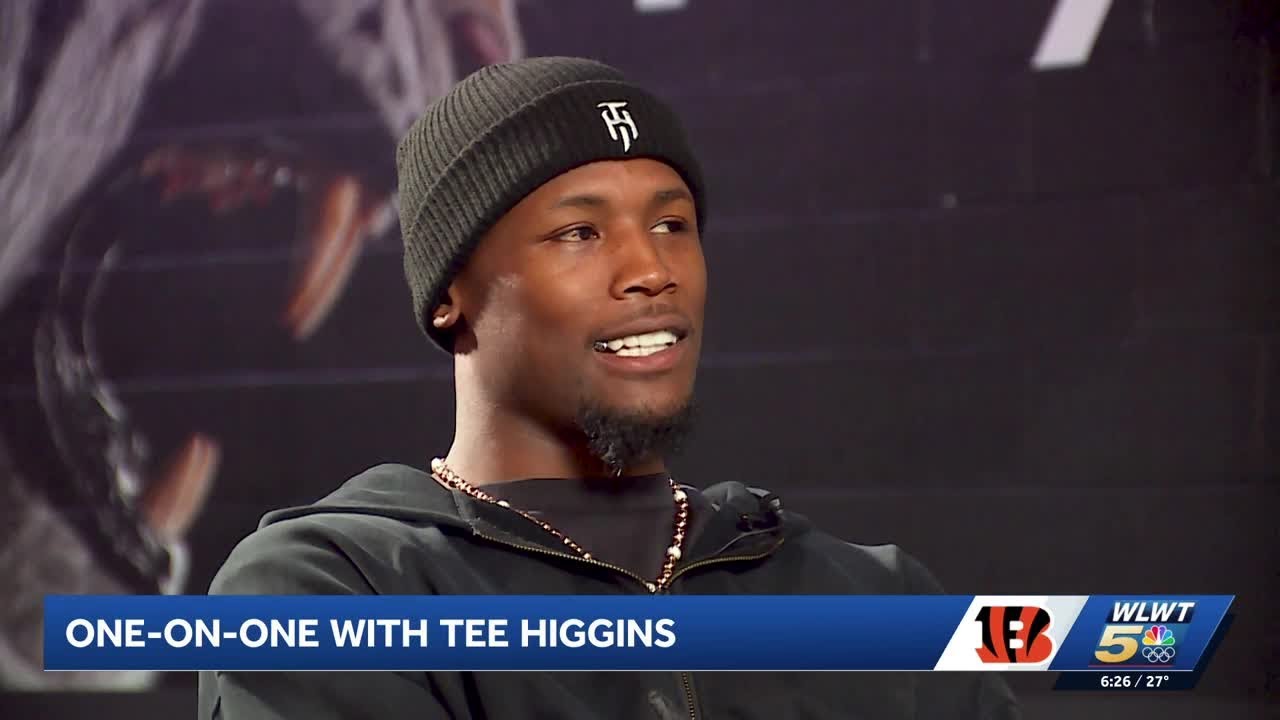 Wide receiver Tee Higgins talks long-term goals with Bengals, outside of football