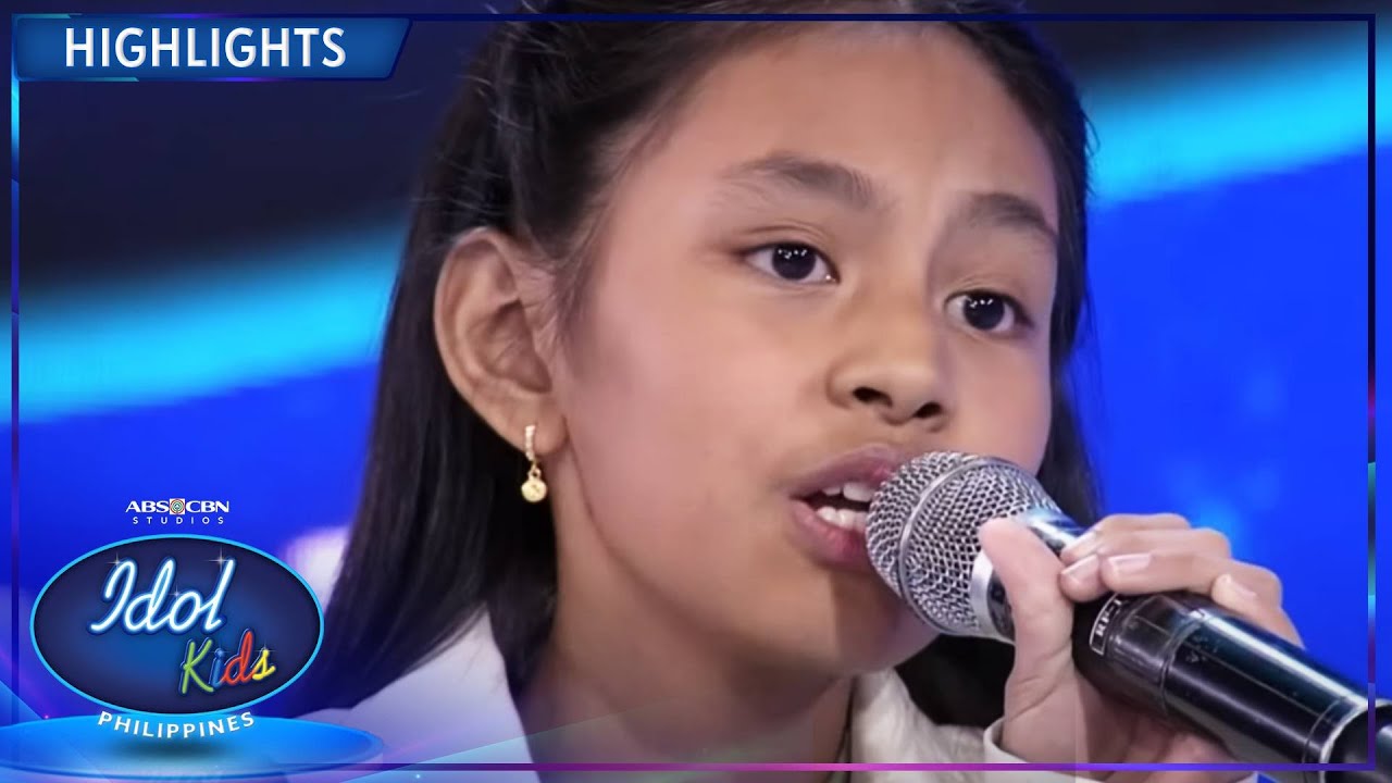 Katherine wins over the judges with her rendition of “Pangarap Na Bituin” | Idol Kids Philippines