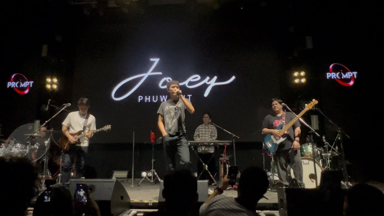 JOEYPHUWASIT & KAYEEBAND CONCERT RECORDING AT PROMPR CHARAN SANITWONG  #joeyphuwasit #โจอี้ภูวศิษฐ์ 