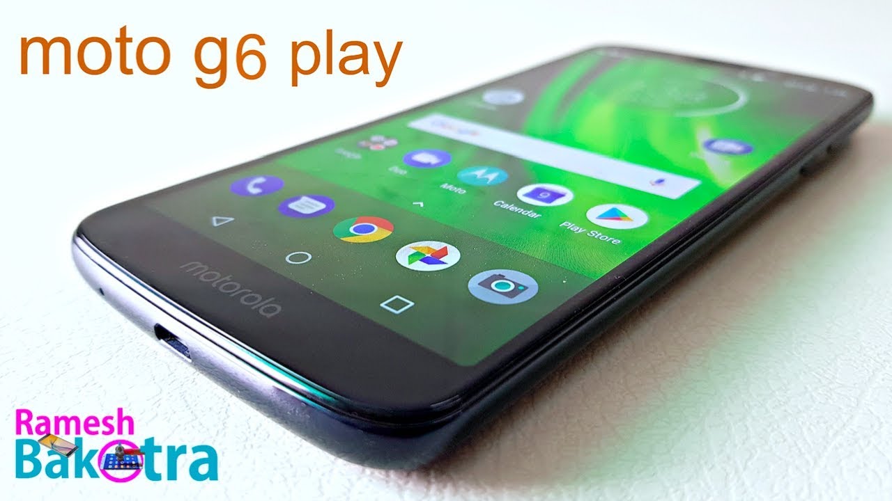 Motorola Moto G6 Play Unboxing and Full Review