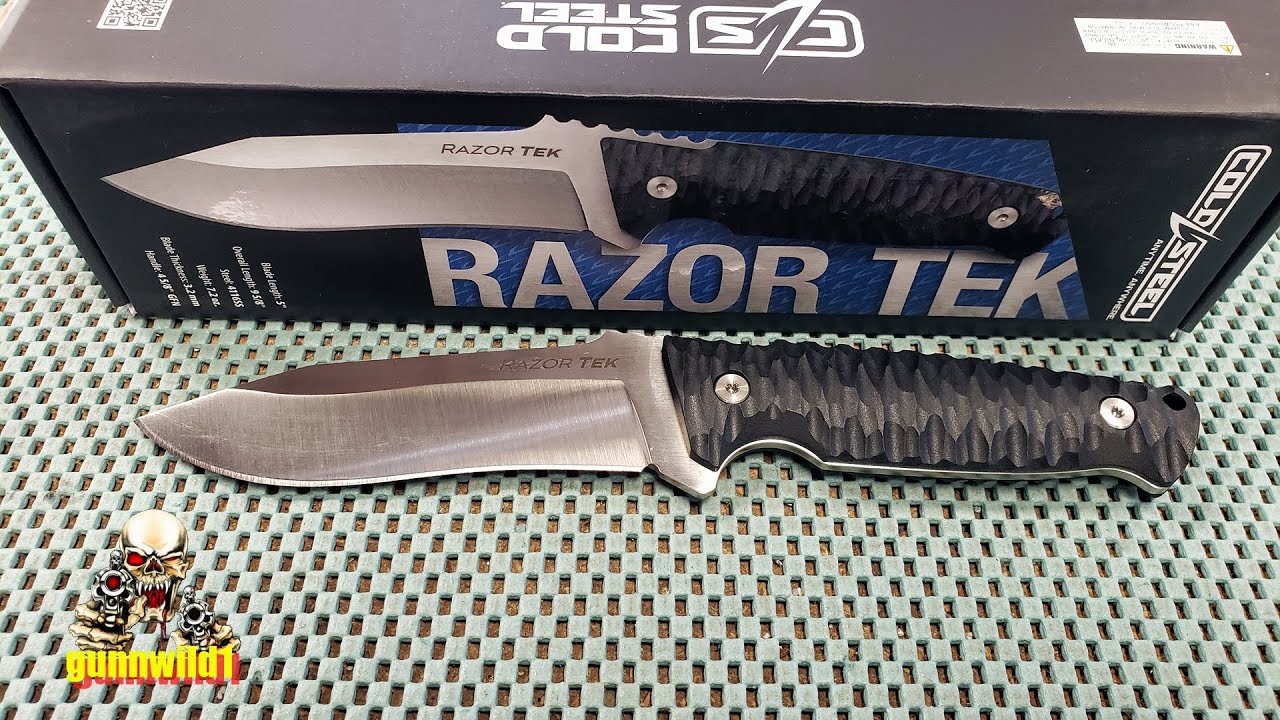 Blade Friday - Cold Steel Razor Tek