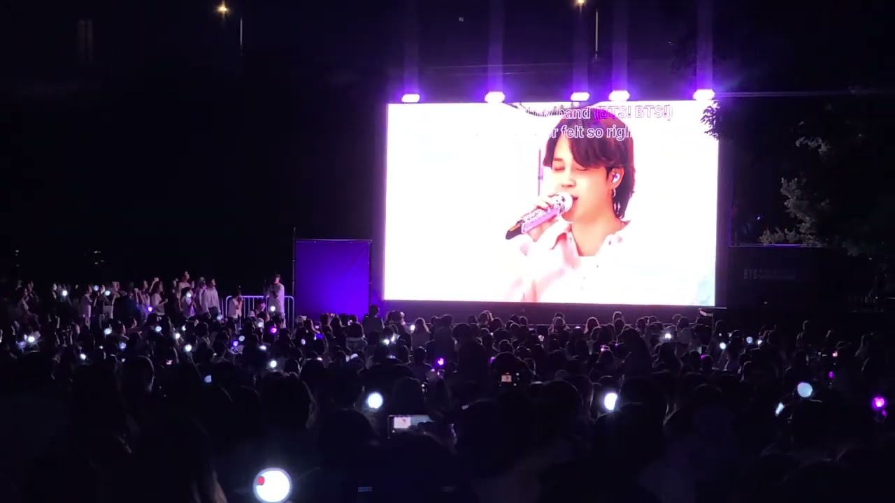 #BTS, #10주년기념, 불꽃놀이, 공연전풍경, 10th anniversary celebration, performance scenery, Seoul, Korea,@우리들 TV