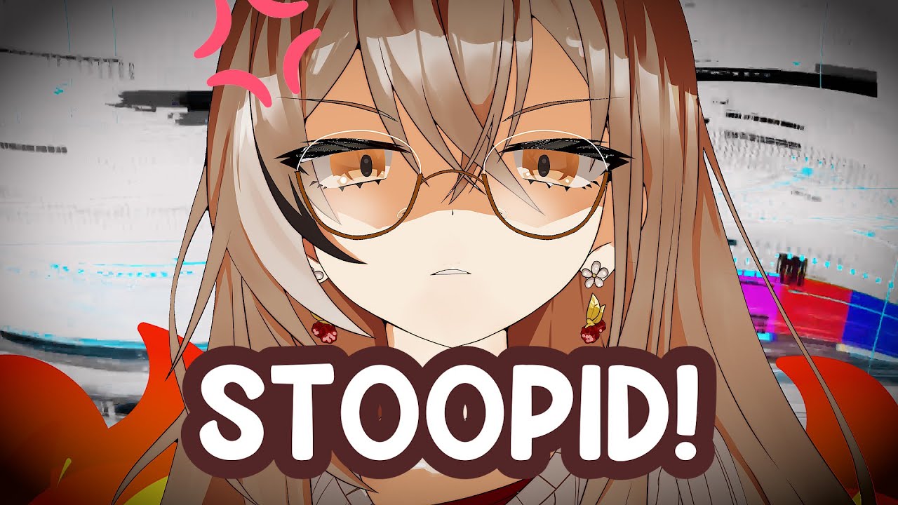 Mumei Got ANGY & Says Stoopid In The Cutest Way Possible