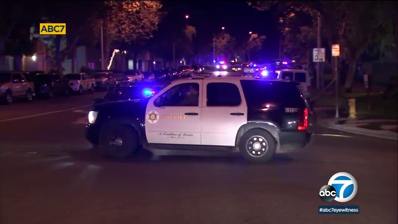 Santa Clarita shootout: Deputy wounded in neck, suspect critically injured | ABC7