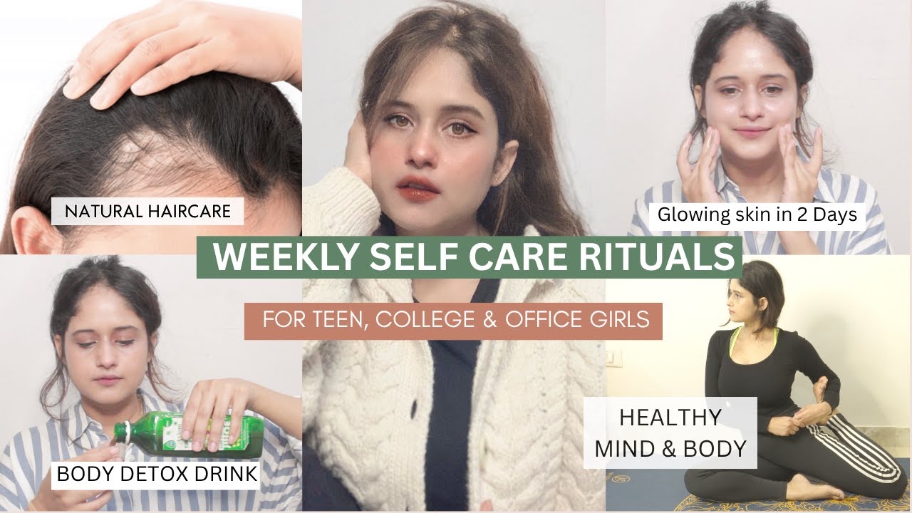 My Weekly Pamper & Shower Routine : Natural Glowing Skin, Hair, Healthy Body, Mind & Life ✨