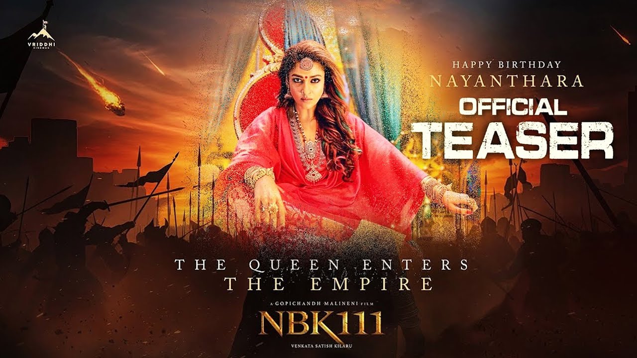 #NBK111 - Nayanthara TEASER TELUGU | Balakrishna | Gopichandh Malineni | Thaman S | iSmart Cinema