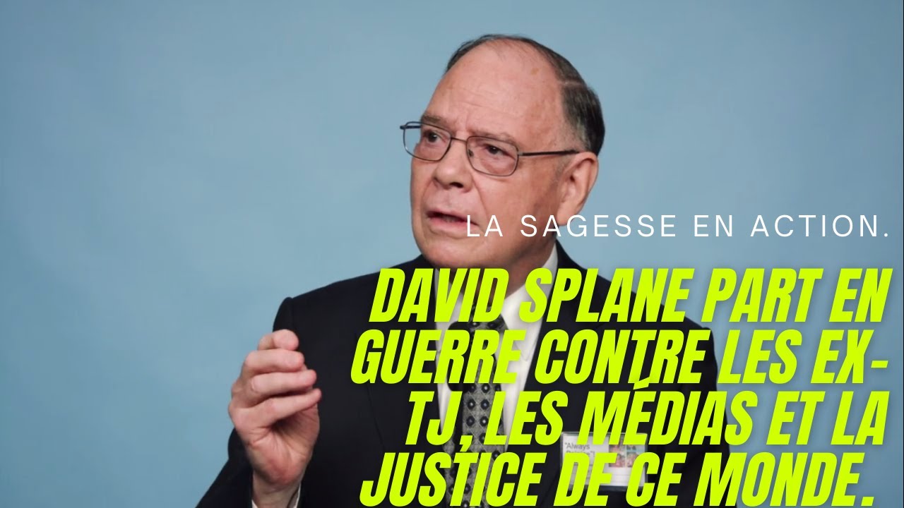 David Splane peut-il défendre les Témoins de Jéhovah ? (Assemblée Régionale 2021, samedi)