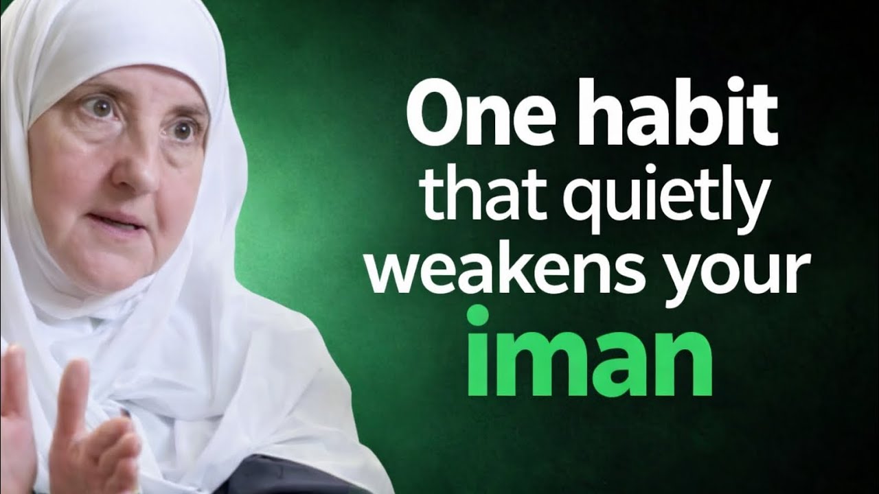 One Habbit That Quietly Weakens Your Iman_Dr.Haifaa younis