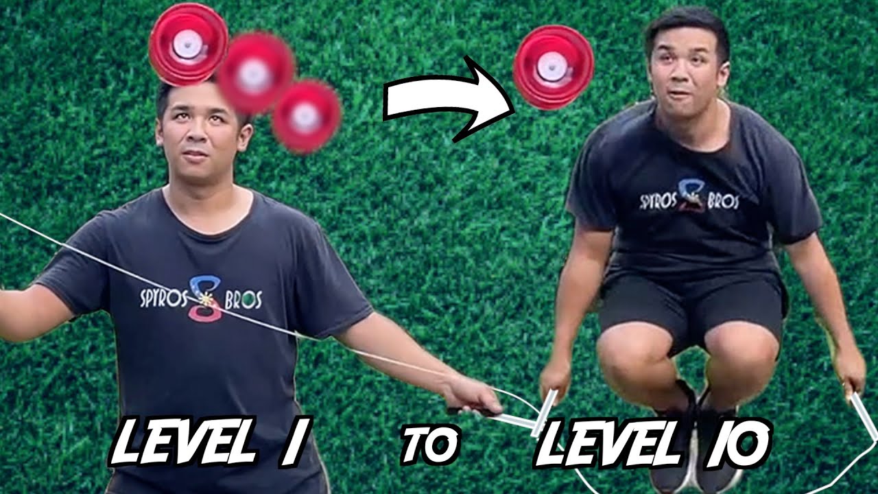 Learn 10 Levels of Diabolo Toss & Catch