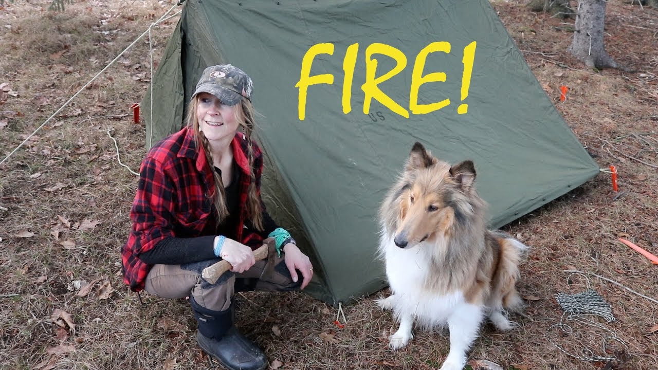 Fire Redemption ~ Steak with my Dog ~ Solo Overnight