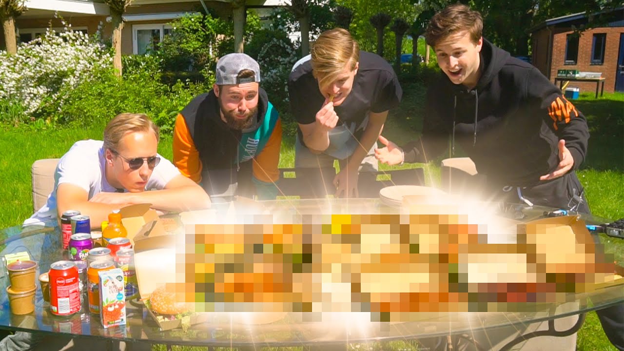 DE BANKZITTERS BESTELLEN ALLES VAN DE SNACKBAR!