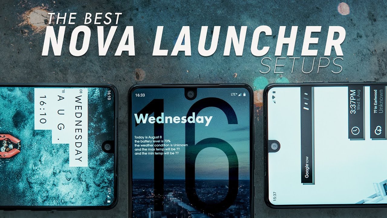 The Best Nova Launcher Setups #16