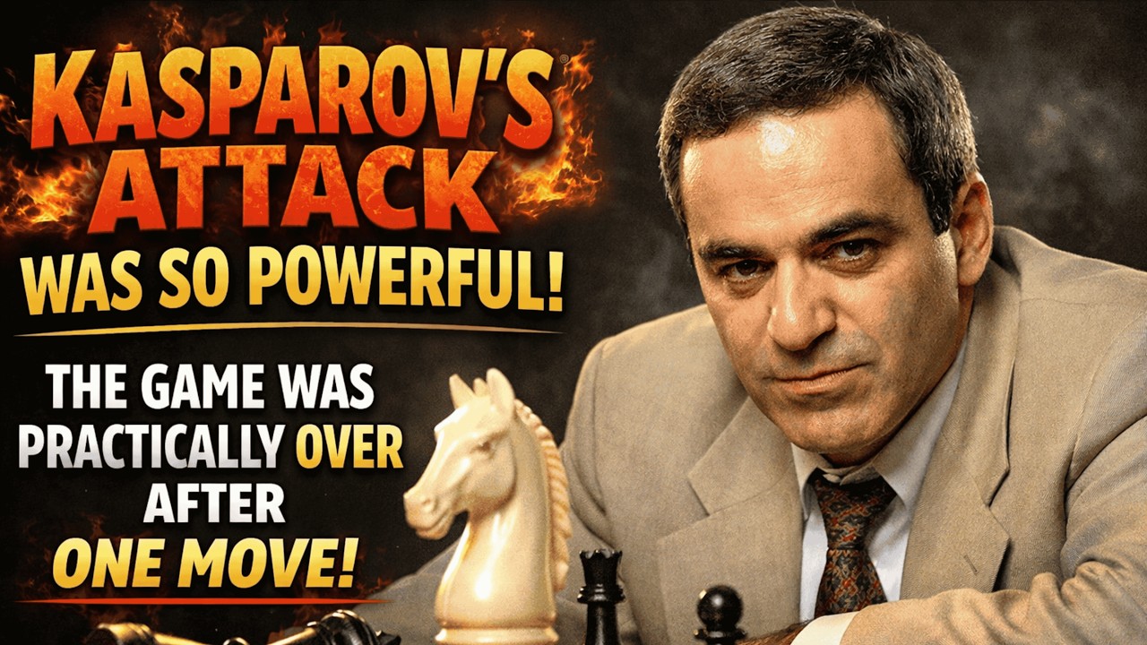 Kasparov Was Already a MONSTER! Shocking King Hunt vs Magerramov