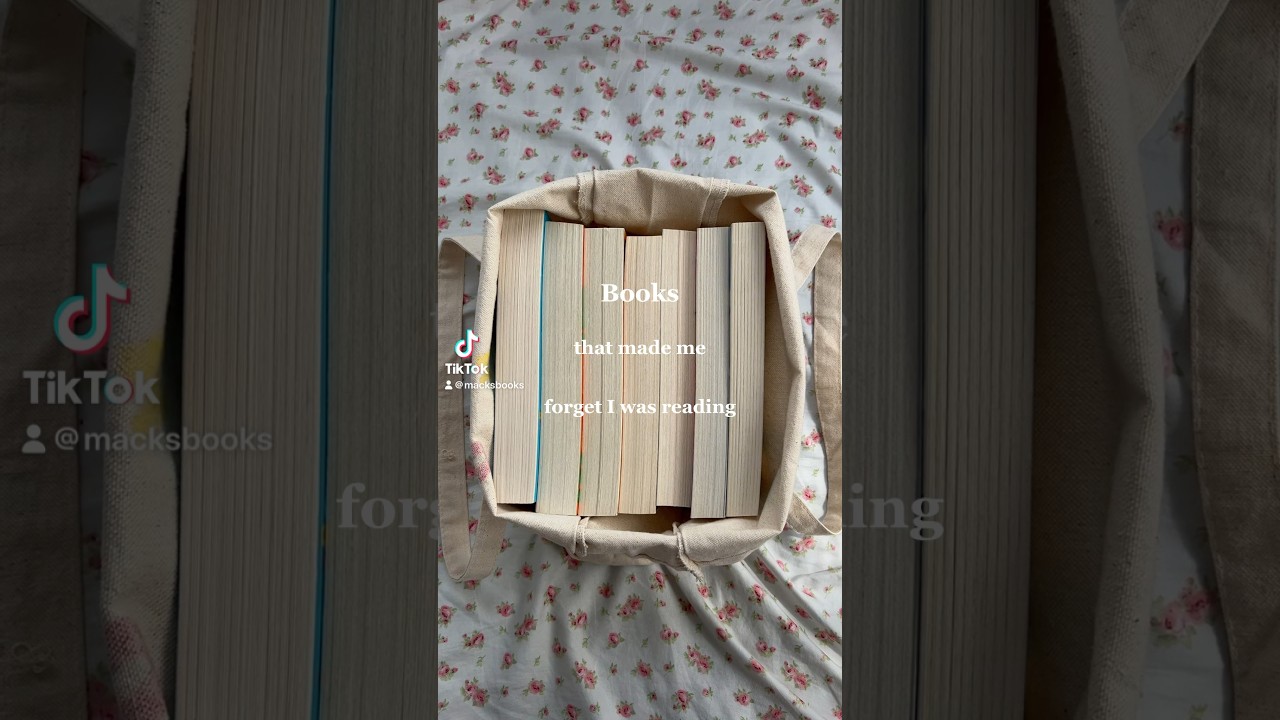 Books that made me forget I was reading #booktok #books #booktube #tiktok #read #bookhaul #bookrecs