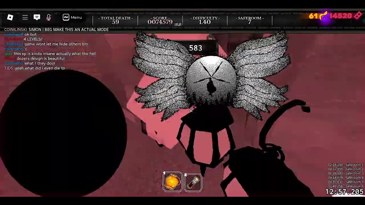 one whole round of Grace's MAYHEM mode