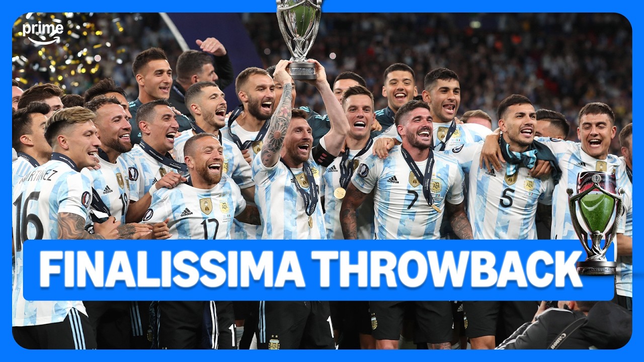 Argentina stars remember the 2022 Finalissima victory 🇦🇷🤩🏆