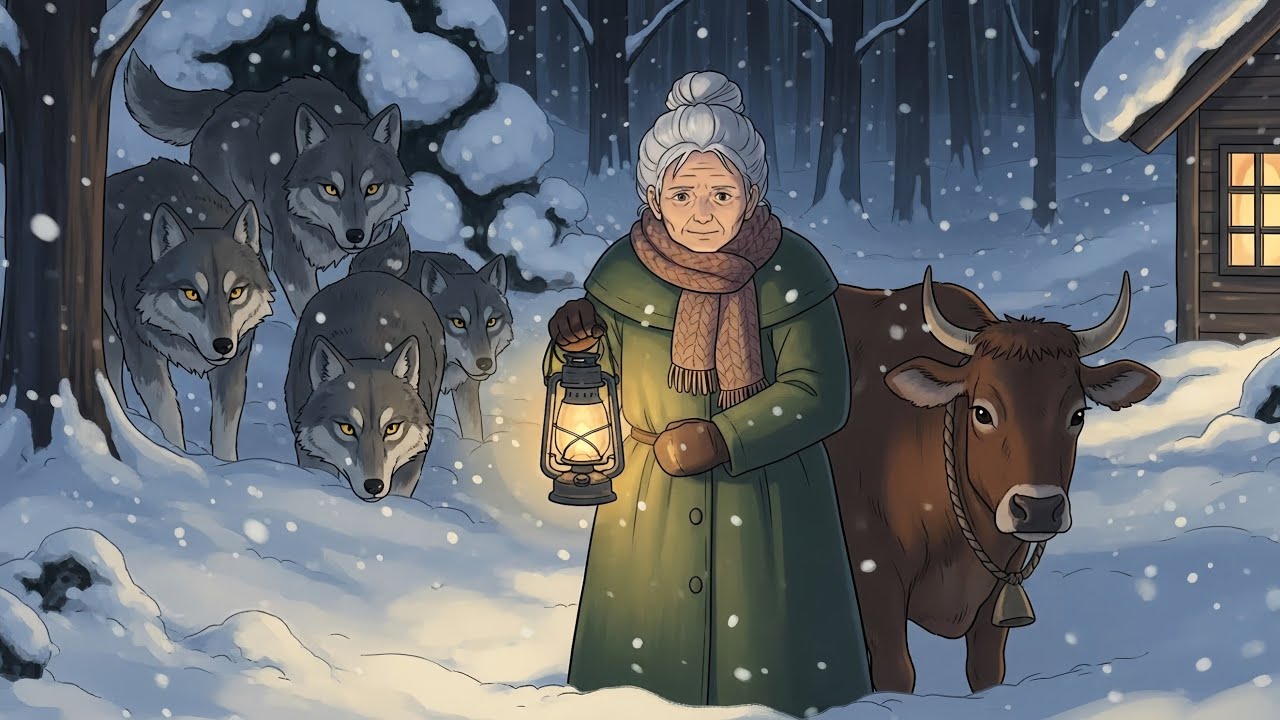 91-Year-Old Widow Faces Wolves at -71°C | Saving Her Only Cow