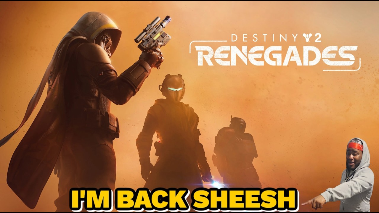 DESTINY 2 RENEGADES STORY & GAME PLAY IM BACK BABY! LIVE STREAM!