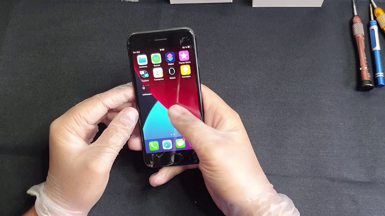 IPHONE 7 SCREEN REPLACEMENT , cambio pantalla iphone 7 (ASMR VIDEOS)