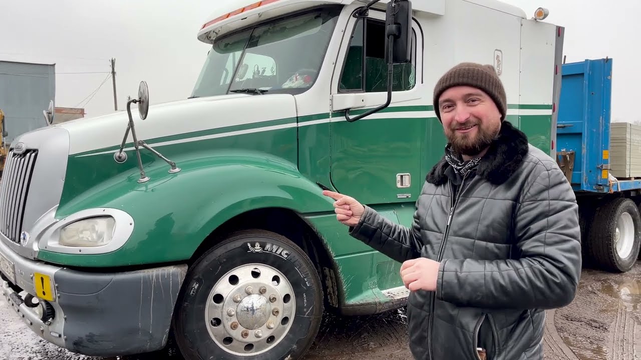Антикризисный тягач 2022 года. Freightliner Columbia. Обзор. Интервью с владельцем