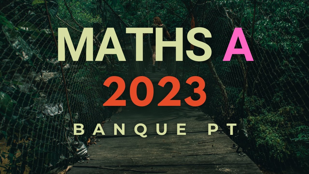 Banque PT - Corrigé Maths A 2023