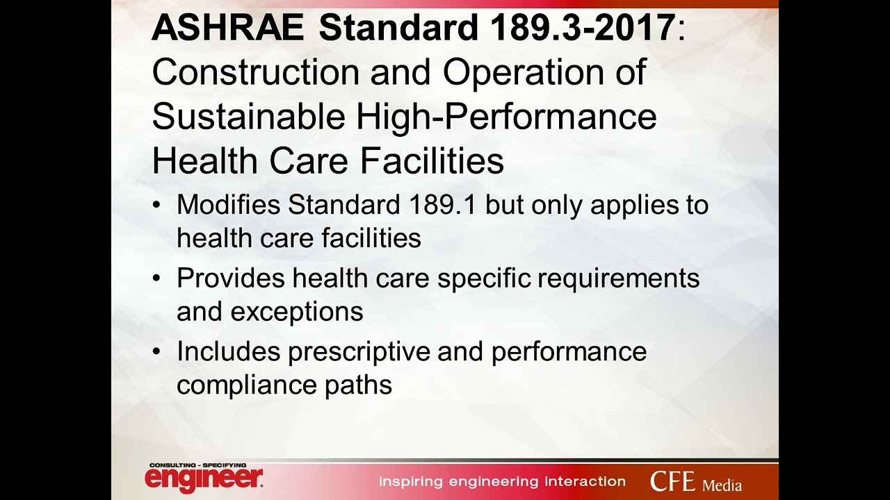 HVAC: Hospitals and health care facilities