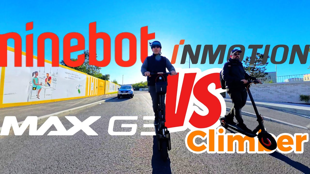 Ninebot MAX G3 vs Inmotion Climber
