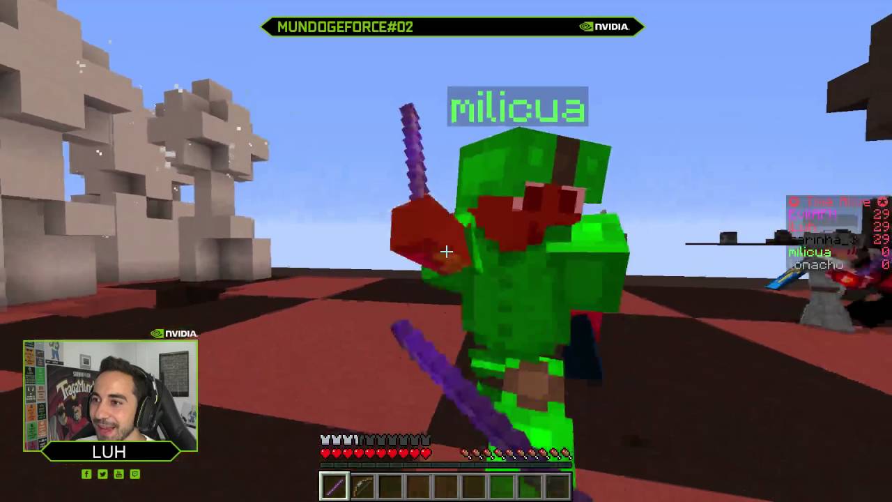 Minecraft con HDLuh, Alexelcapo, Sarinha, Tonacho y Milicua 