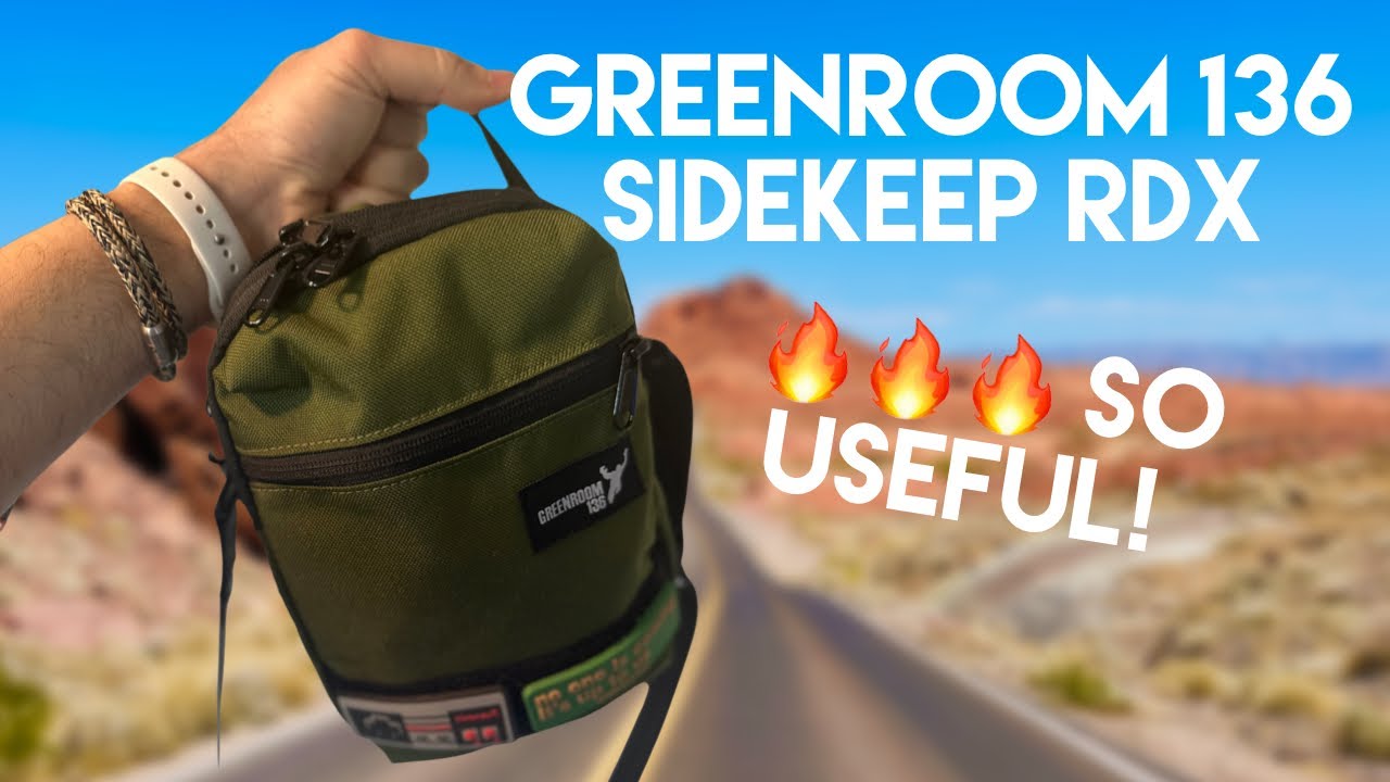 Новая лучшая сумка EDC? Обзор и прохождение Greenroom 136 Sidekeep RDX