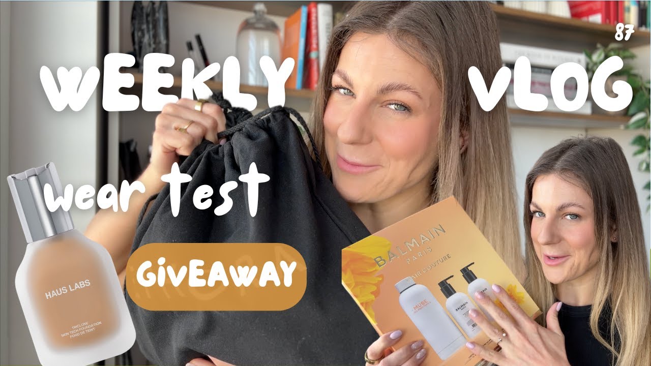vlog: zadek ve fitku, refilly parfémů, Haus Labs makeup wear test, volný víkend ❤️‍🔥+GIVEAWAY 🥹