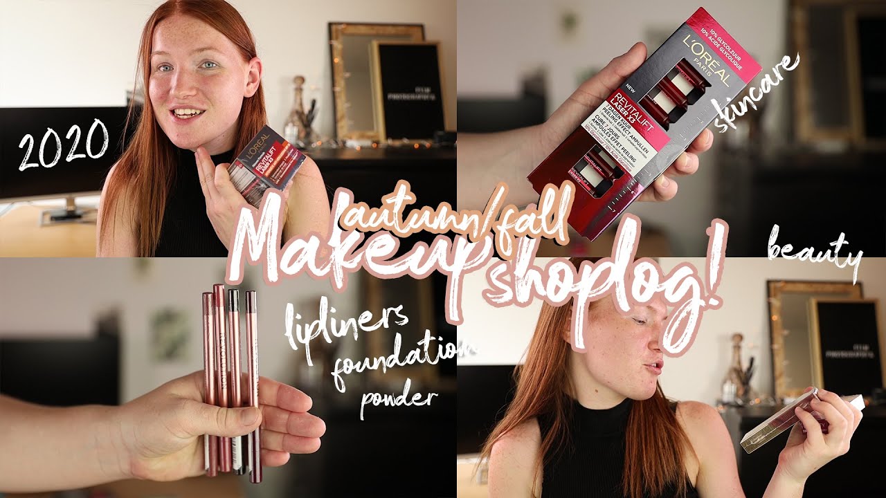 AUTUMN / FALL MAKEUP SHOPLOG 2020