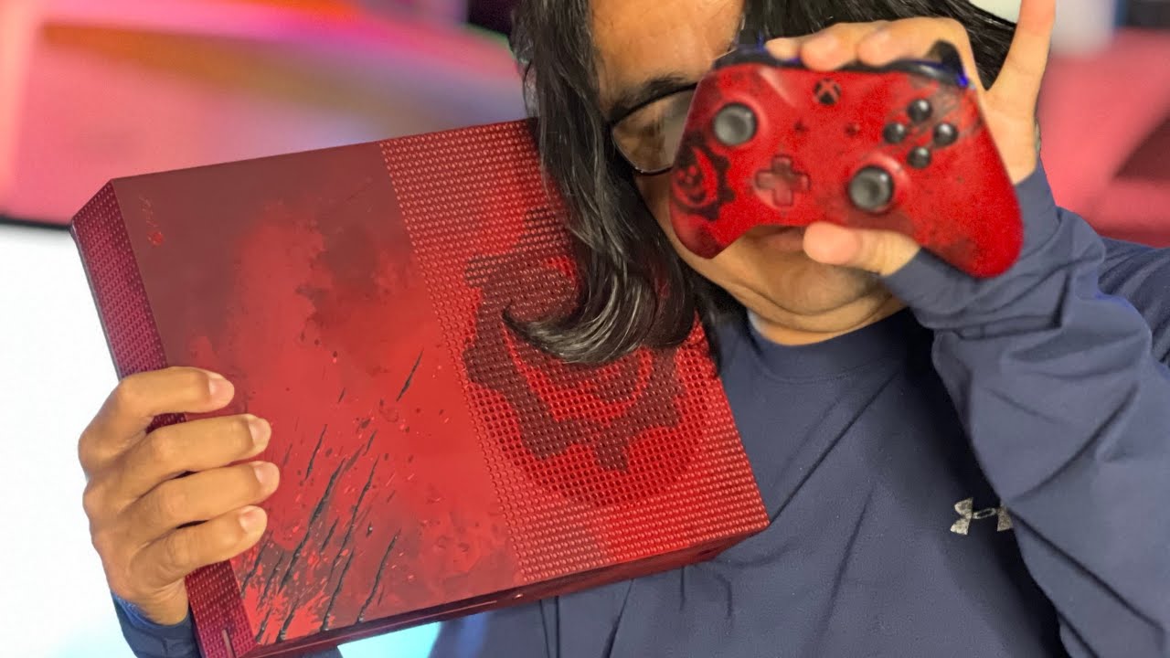 Mi nuevo tesoro / Xbox One S edición Gear of war 4