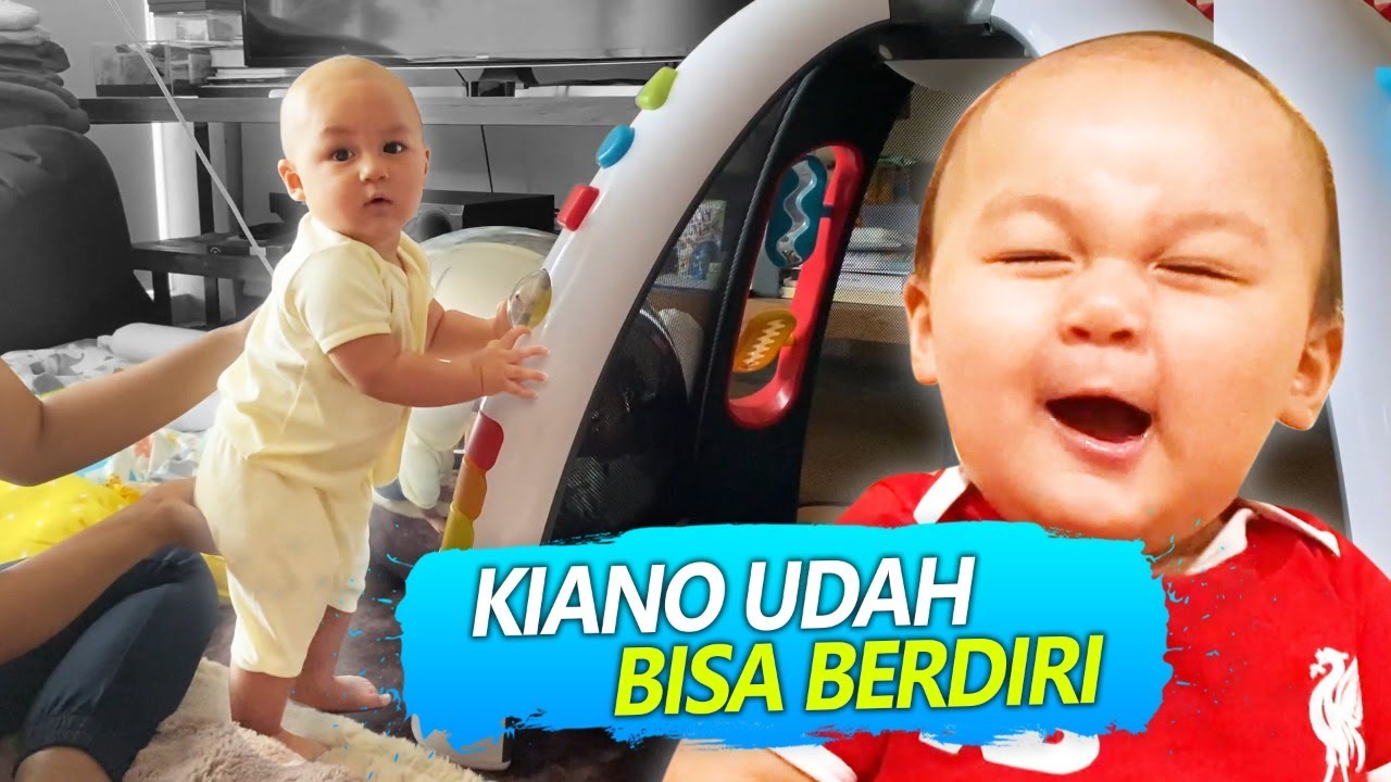 AKHIRNYA KETEMU KIANO SETELAH 3 HARI GA KETEMU !!! KIANO UDAH BISA BERDIRI SENDIRI 🤗🤗🤗!!!