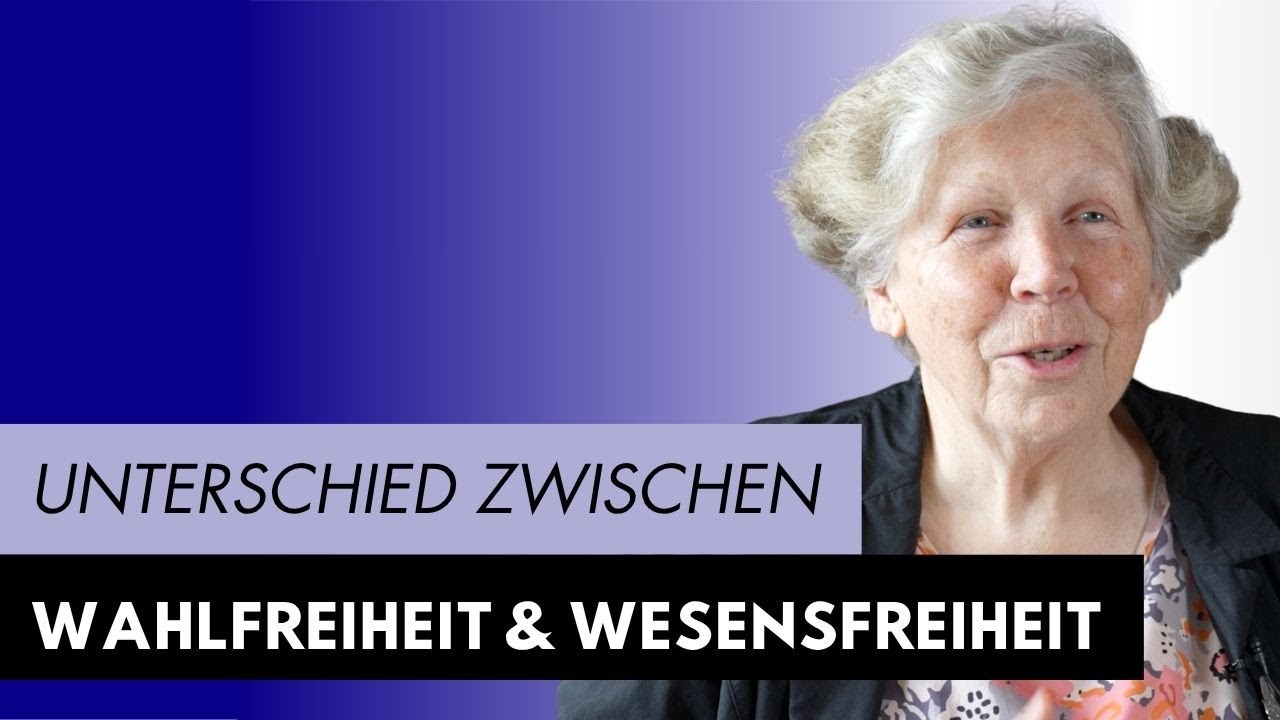 Was ist der Unterschied zwischen Wahlfreiheit und Wesensfreiheit?