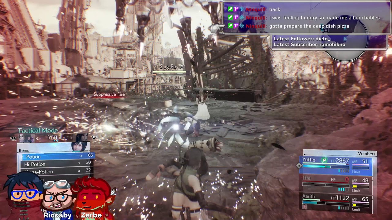 Final Fantasy VII Rebirth Ch. 9-10 with @Riccaby @ZerberusAru