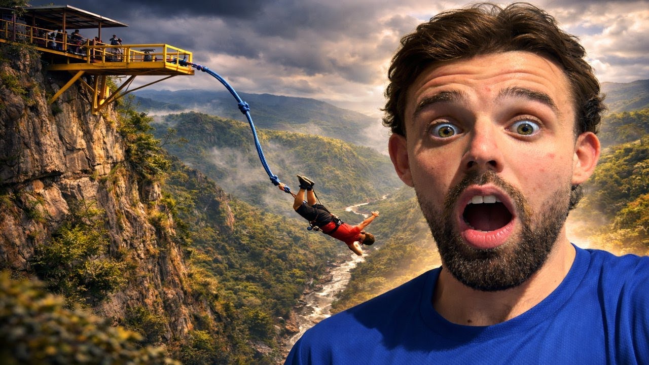 I Did South America's Largest Bungee Jump!