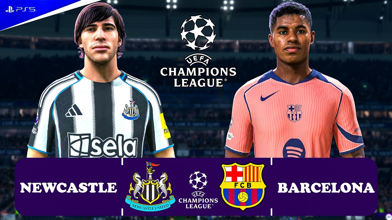 FC 26 - Newcastle vs. Barcelona | UEFA Champions League 25/26 Match | PS5™ PRO [4K] Woltemade, Yamal