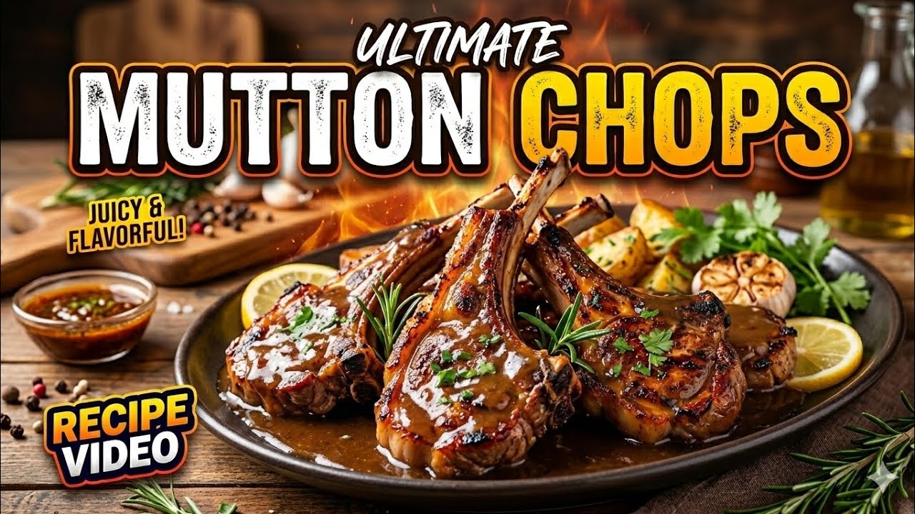 Mutton chops | Easy, Simple, Tasty.